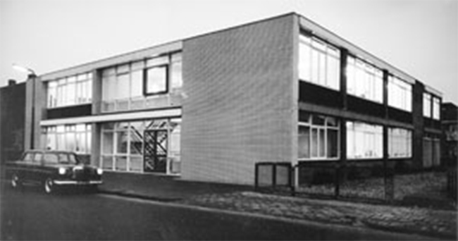 1950 Nuevas instalaciones en Zeist, Países Bajos, para la expansión del negocio