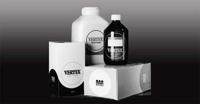 Productos nuevos de Vertex: material para prótesis dentales 1960