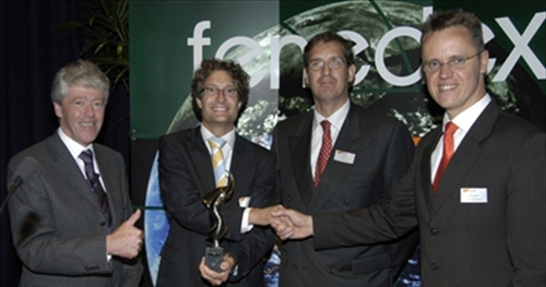 Rik Jacobs recibe el premio al Gerente de Exportación del año 2007