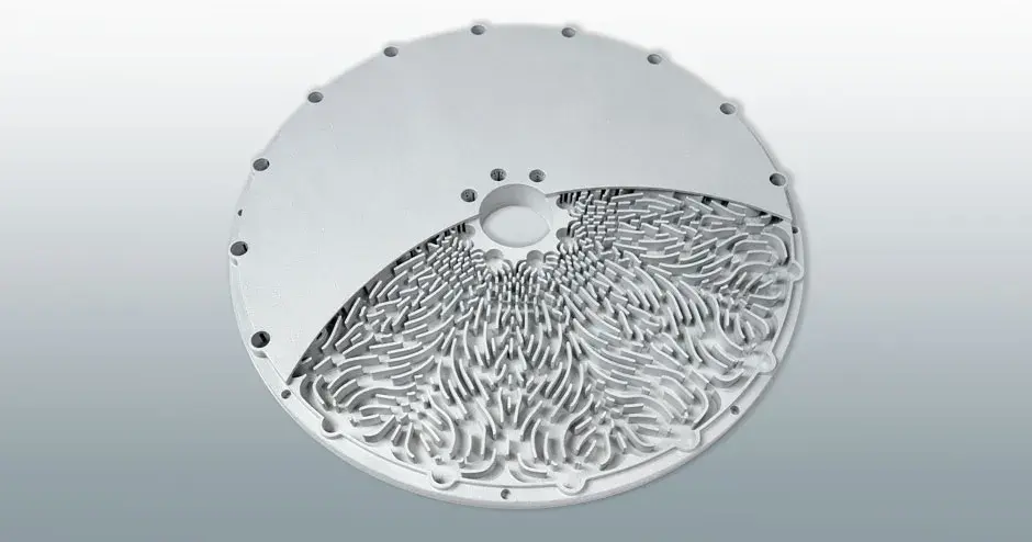 imagen de la gestión térmica del disipador de calor de los discos semiconductores