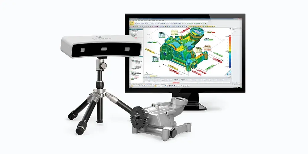 Escaneo de escritorio con Geomagic Capture para su inspección