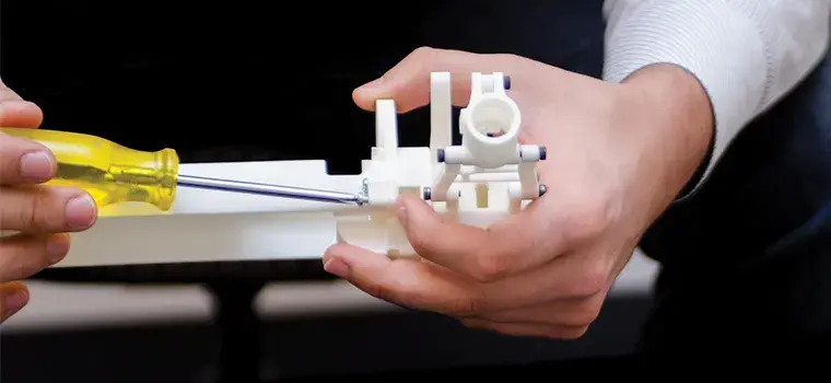 Prototipos perforables resistentes impresos con la ProJet MJP 3600 de 3D Systems