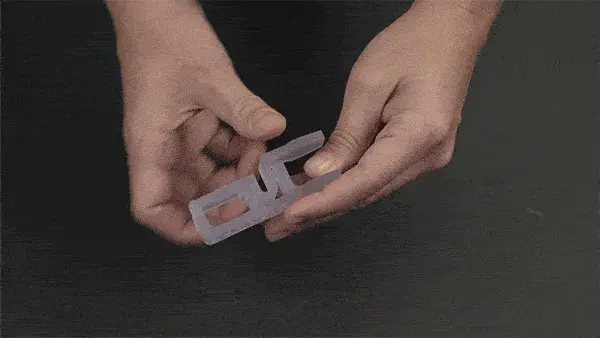 Hebilla de VisiJet Armor M2G CL Flex de 3D Systems