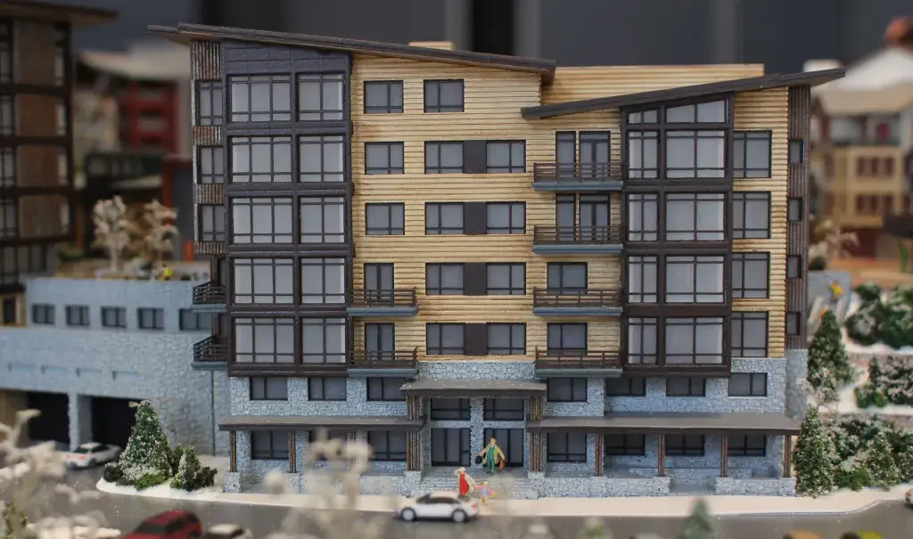 LGM utilizó representaciones digitales de texturas para imitar cómo quedarían las fachadas de los edificios