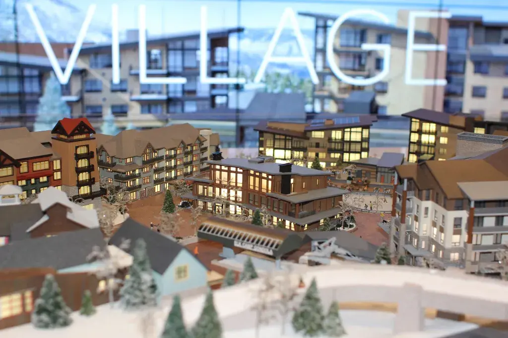 Modelo inmobiliario completo realizado por LGM con el proceso de impresión de SLA tercerizado