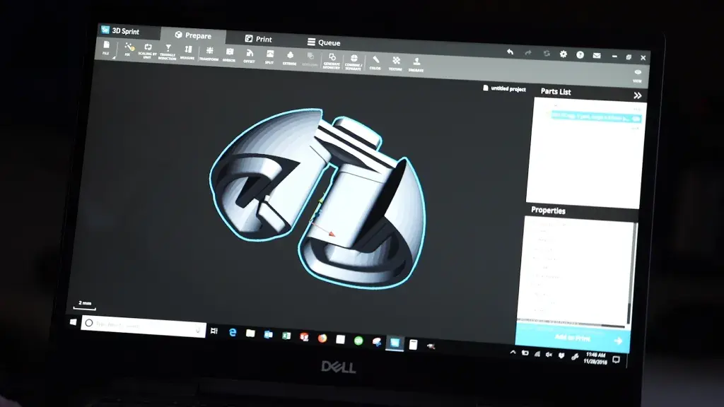 Archivo para impresión 3D en 3D Sprint