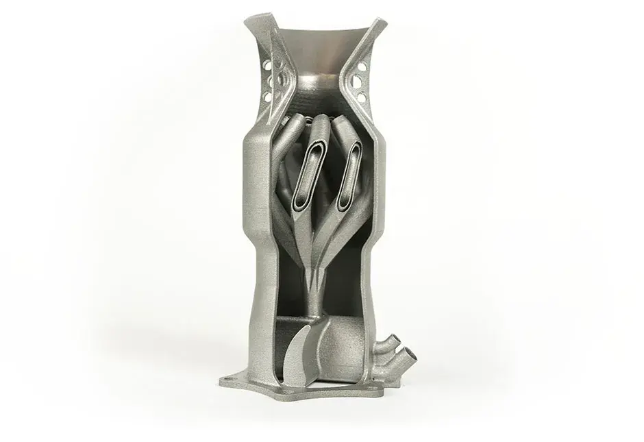 Boquilla de combustible con tecnología de doble sustancia y reducción de pérdida de presión. 