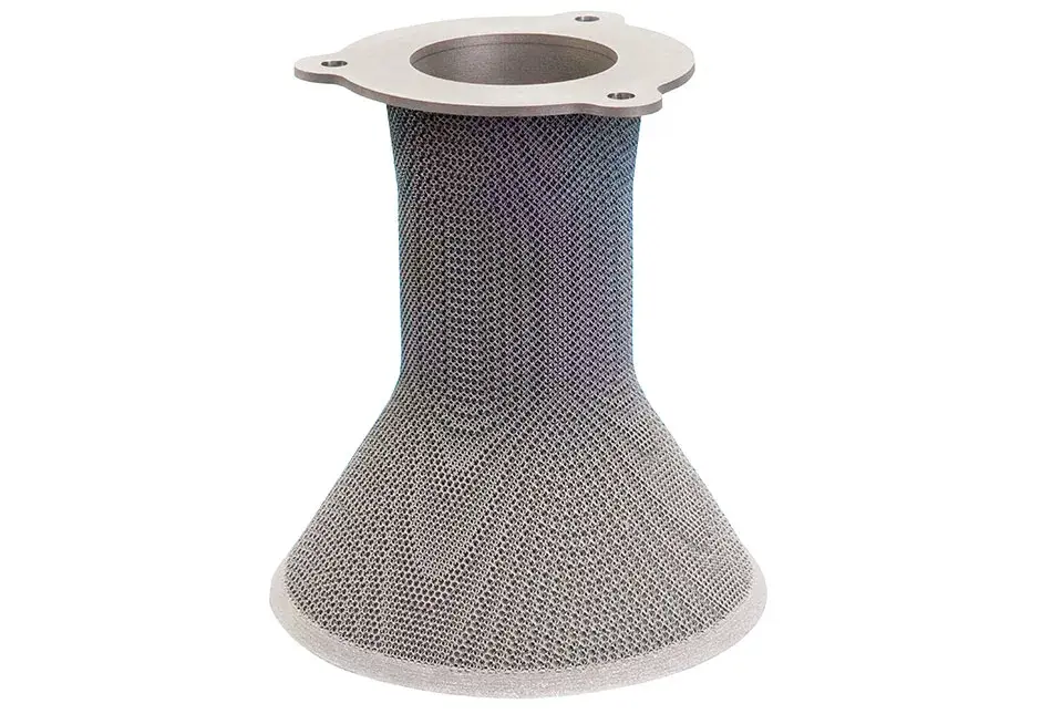 Una cámara de combustión del motor de ESA impresa en 3d