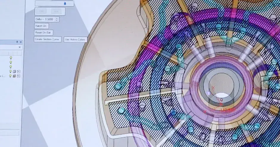 captura de pantalla del software Cimatron de 3D Systems