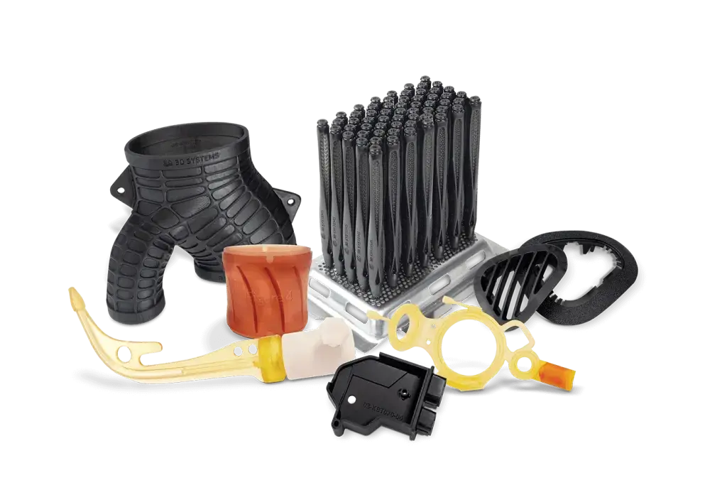 Piezas con los nuevos materiales de la Figure 4