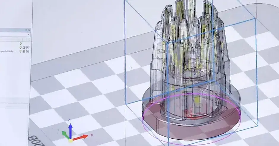 Renderizado con el software 3DXpert