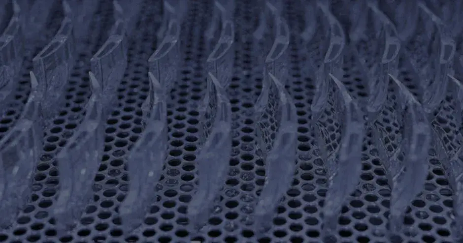 Banner con recursos para piezas de plástico impresas en 3D de SLA