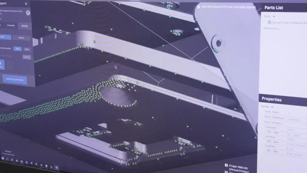 Configuración de una pieza para impresión en el software 3D Sprint