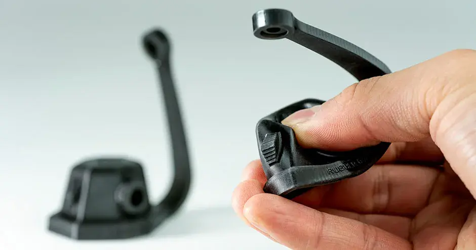 RUBBER 65A BLK de Figure 4 de 3D Systems, tapa de caucho