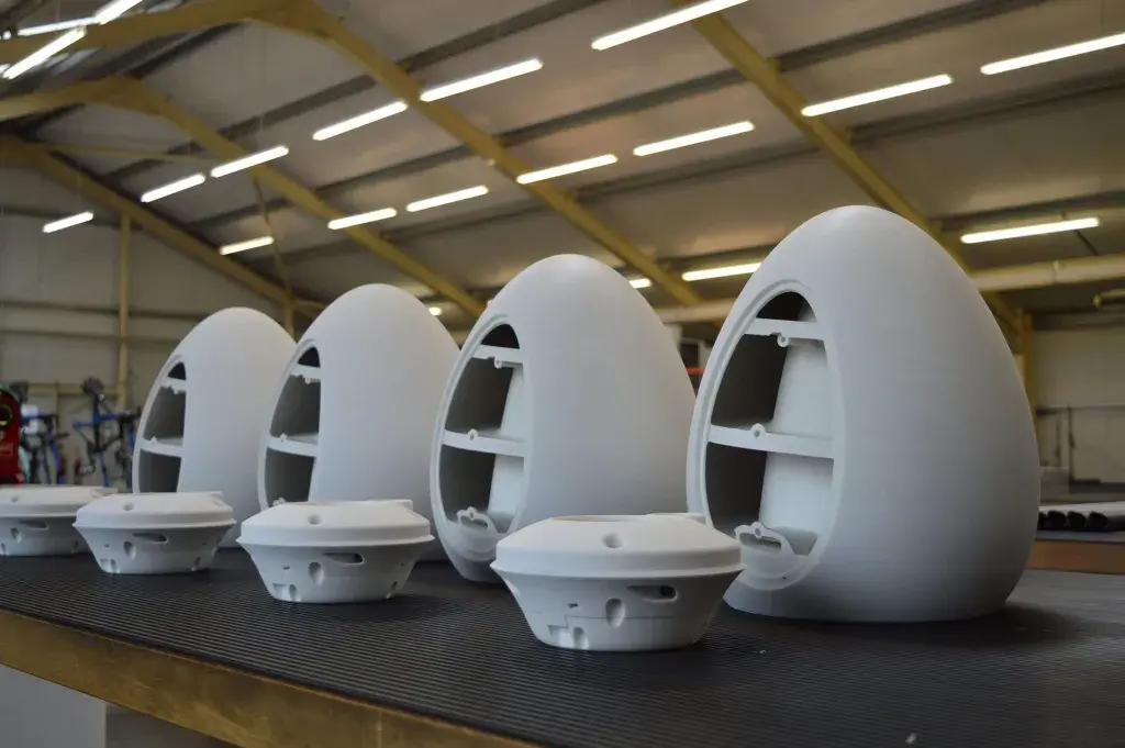 Gabinetes de altavoces fabricados con SLS