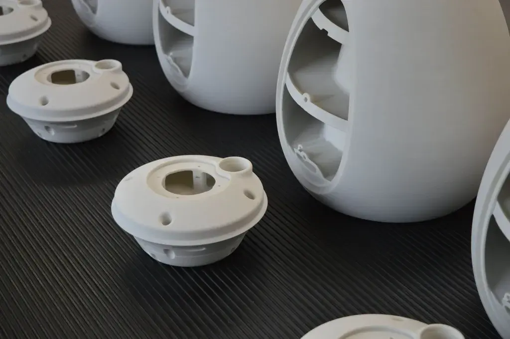 Partes impresas con SLS para altavoces de HYLIXA