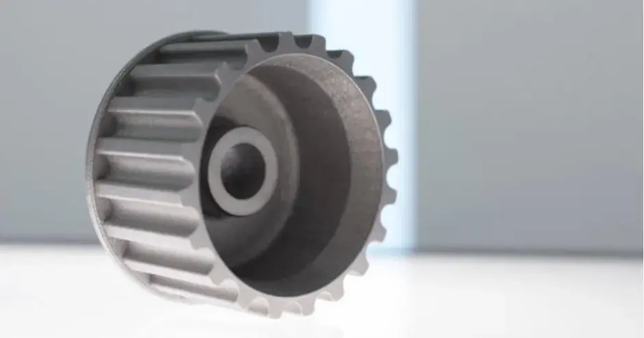 Pieza impresa en 3D de MTI DMP