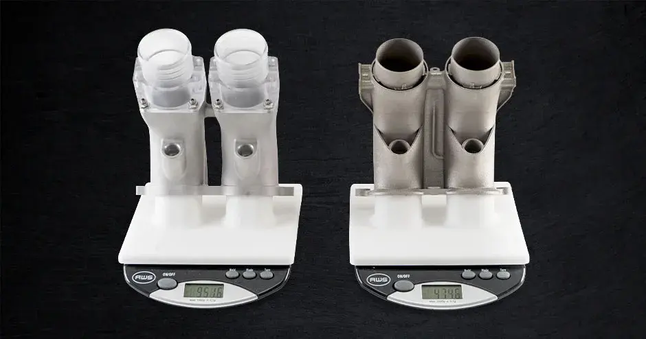 Colector de metal DMP Laserform Ti GR23