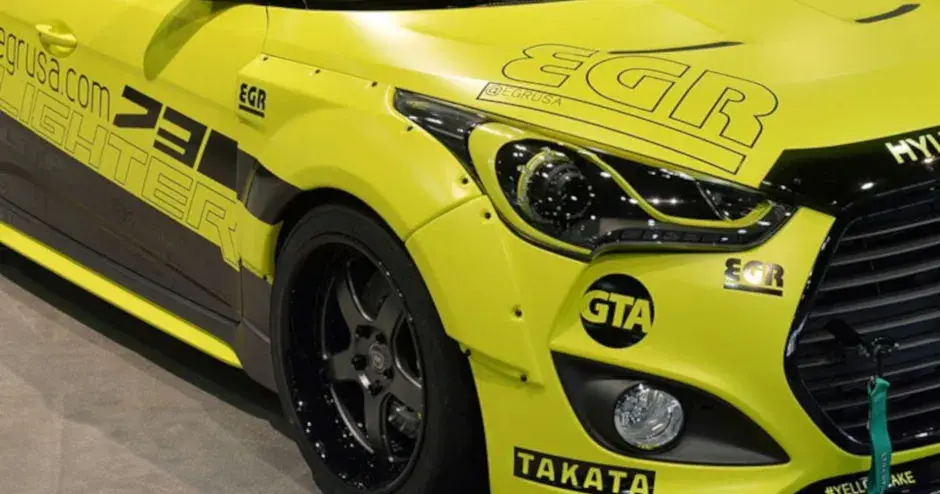 Miniatura de carrocería exterior del automóvil de EGR