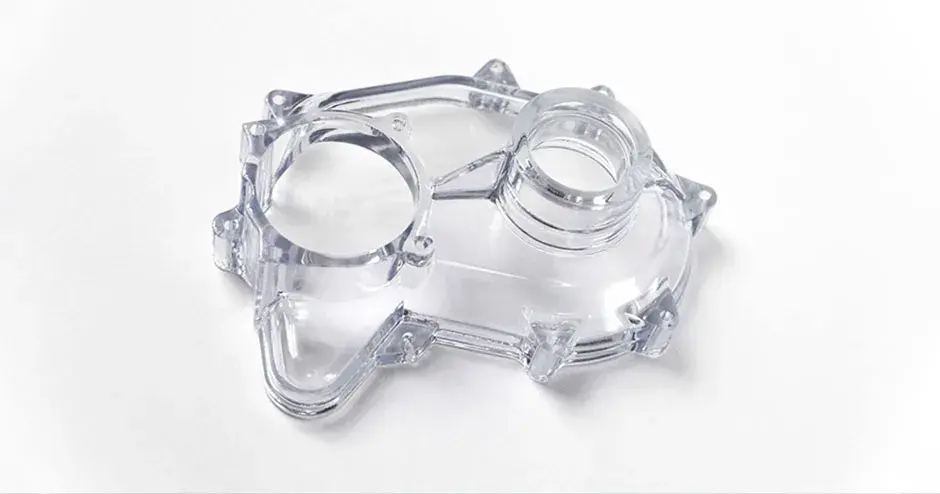 pieza transparente impresa en 3d con 3d systems accura phoenix sla