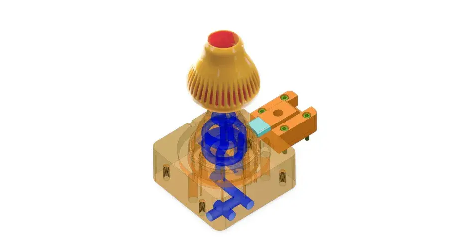 Ejemplo de canales de enfriamiento de conformación con Bastech