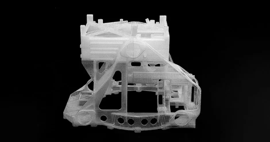 pieza impresa en 3d con accura castpro sla quickcast