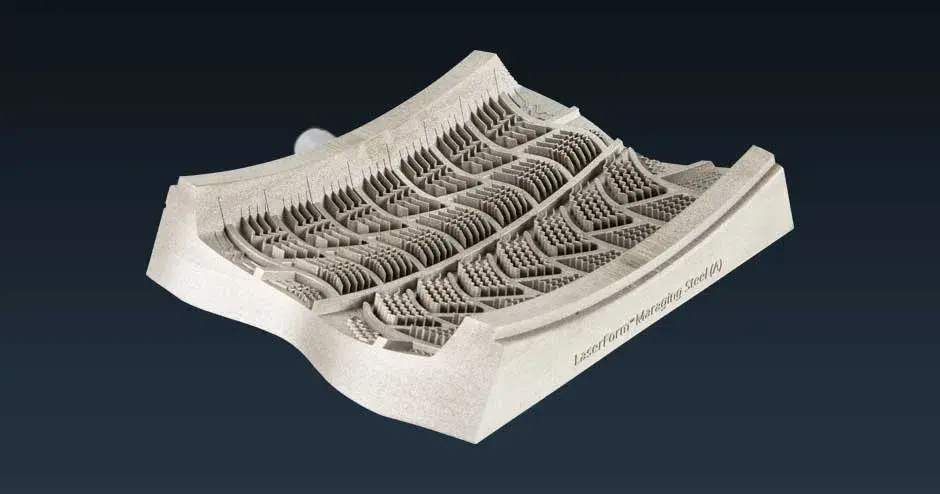 molde de neumático de acero martensítico