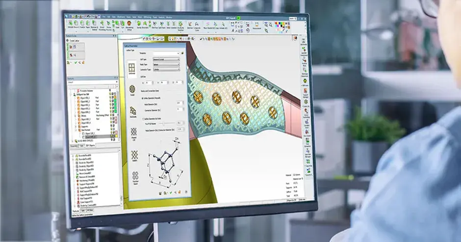 imagen que muestra la pantalla de una computadora con programación de software