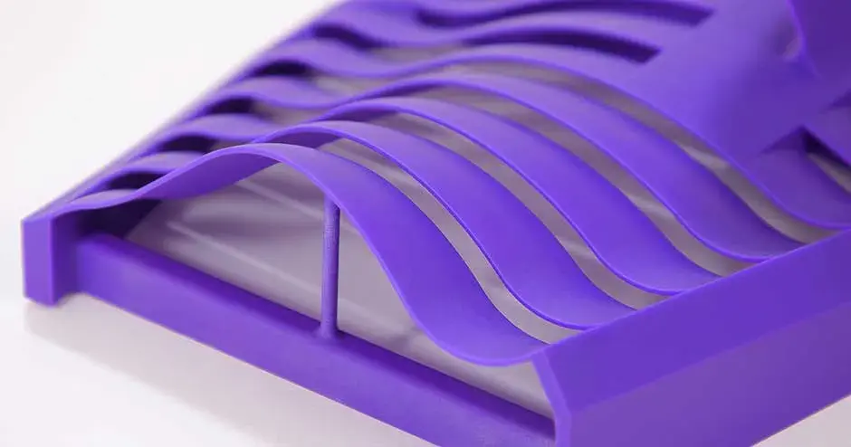 accura composite piv purple vent close up