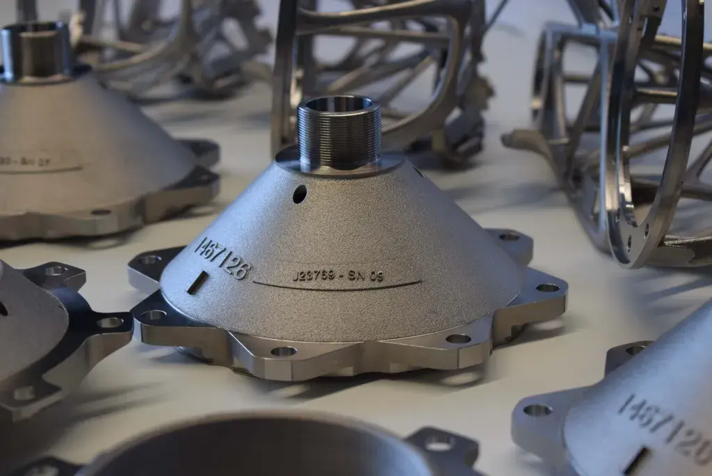 Detalle de los componentes del ETHM de Thales Alenia Space