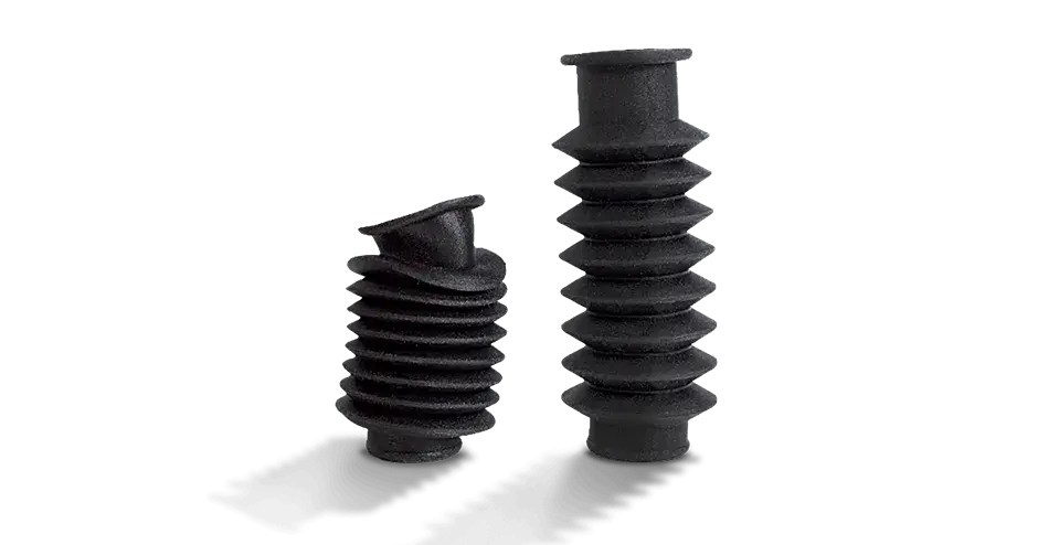 Tubos flexibles hechos con VisiJet M2 EBK (MJP)