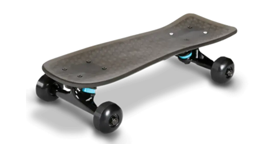 Una patineta hecha con VisiJet Multi-material Composites