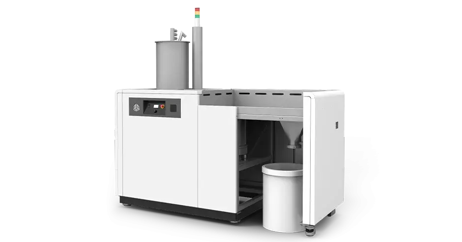 Control de calidad del material (MQC) para la SLS 380