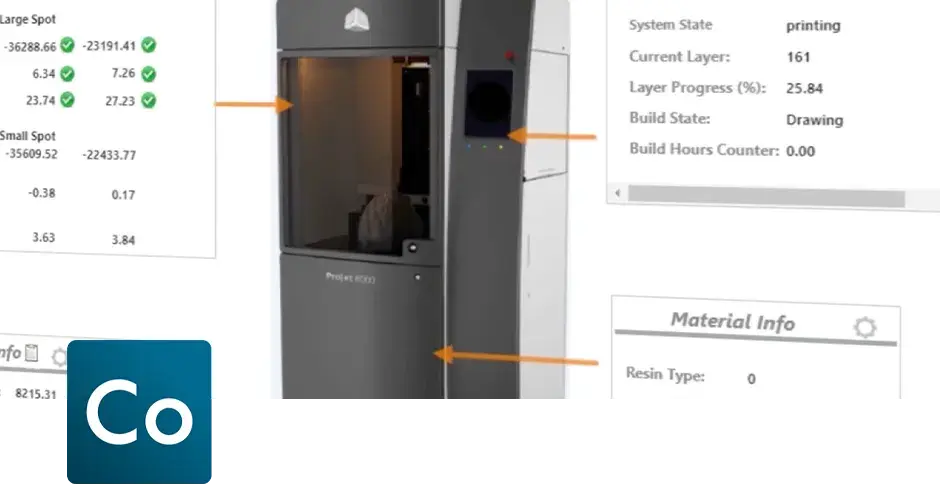 3D connect Software logo and screenshot
