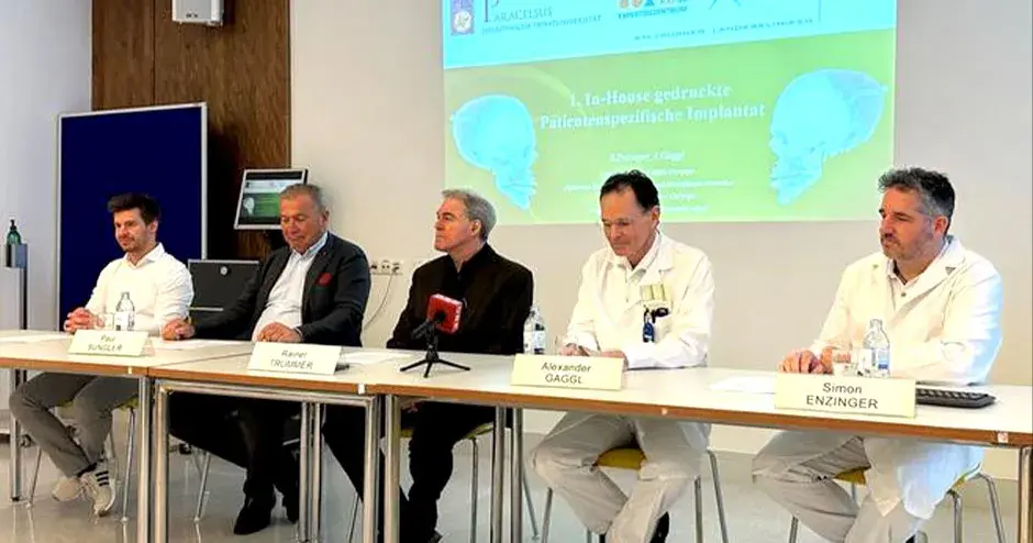 Conferencia de prensa del Hospital Universitario de Salzburgo
