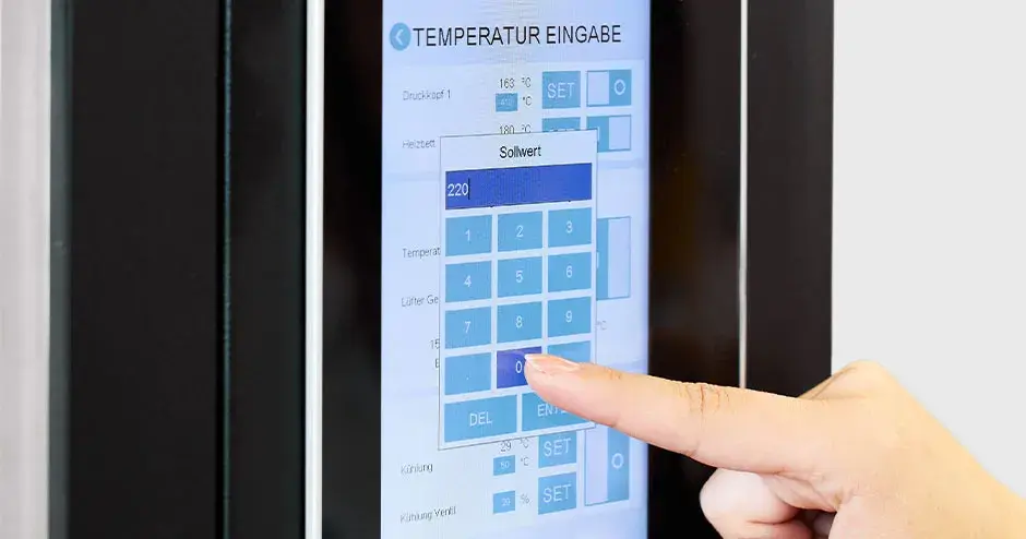 Interfaz de EXT MED 220