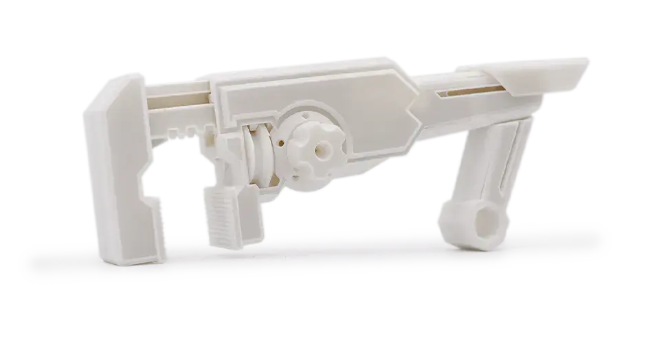 A Pipe wrench made from PA11 Natural Material 