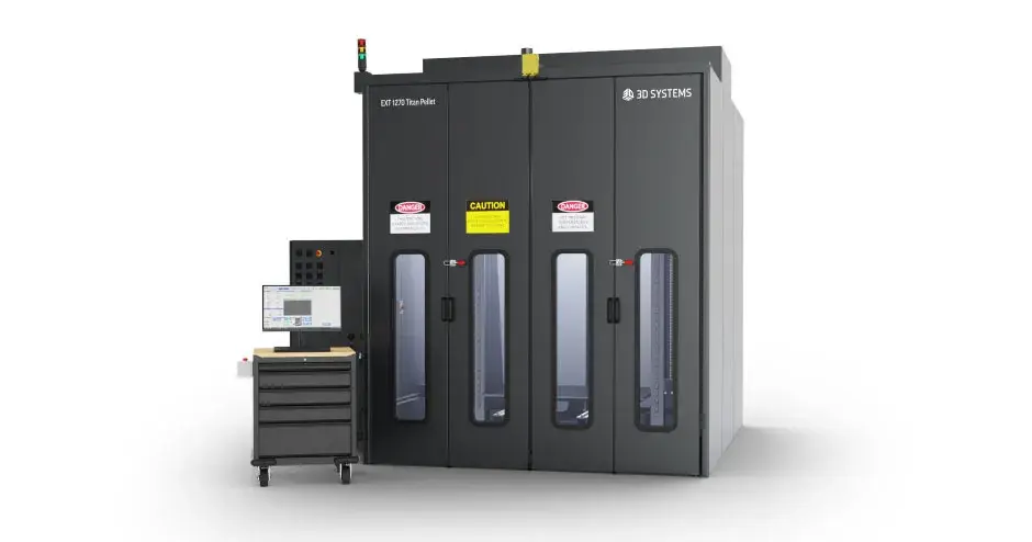 EXT 1270 Titan Pellet 3D printer