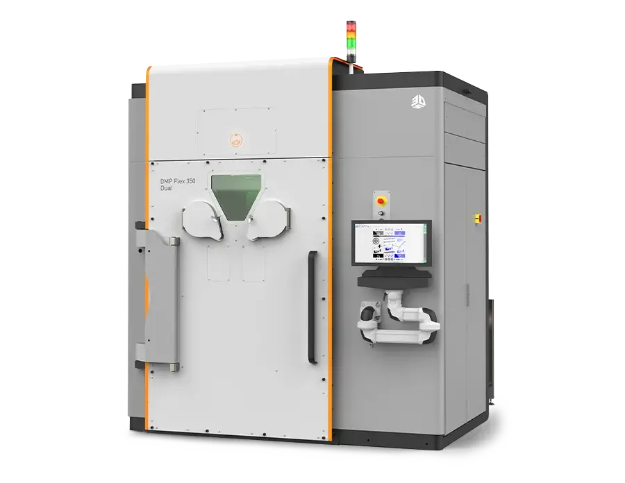Impresora DMP Flex 350 Duel 3D en ángulo