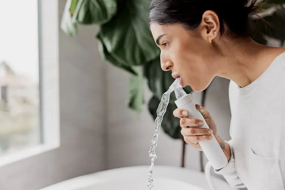 In'Tech Female en el baño