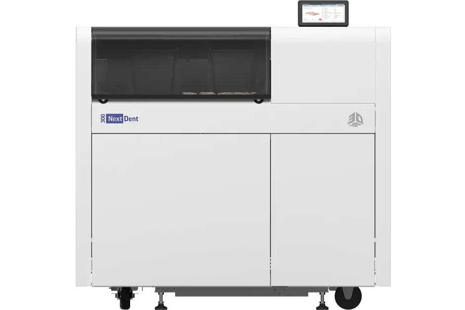 Frente de la impresora NextDent 300 3D