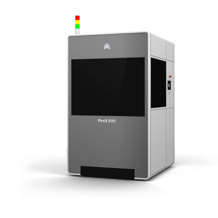 Impresora 3D (SLA) ProX 800 de 3D Systems para la creación de prototipos y patrones de microfusión impresos en 3D