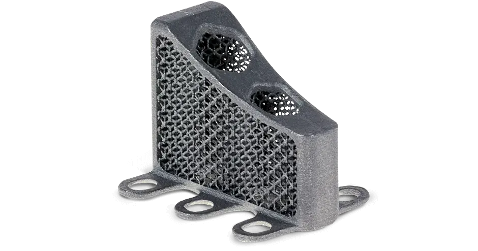 Implante médico de aleación de titanio LaserForm Ti Gr1 (A)