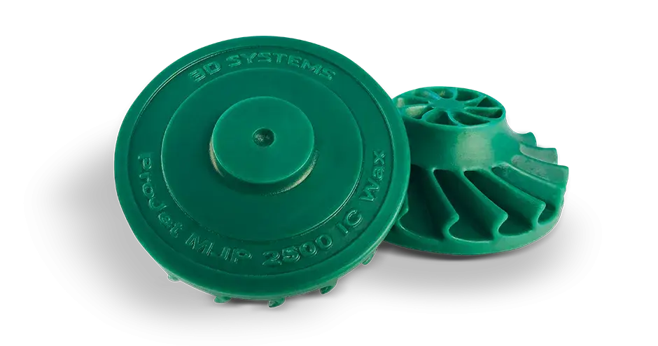 Material VisiJet M2 ICast de 3D Systems para impresión 3D en la ProJet MJP 2500 IC