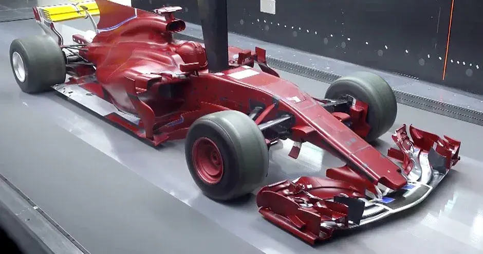 Pruebas de túnel de viento para el automovilismo