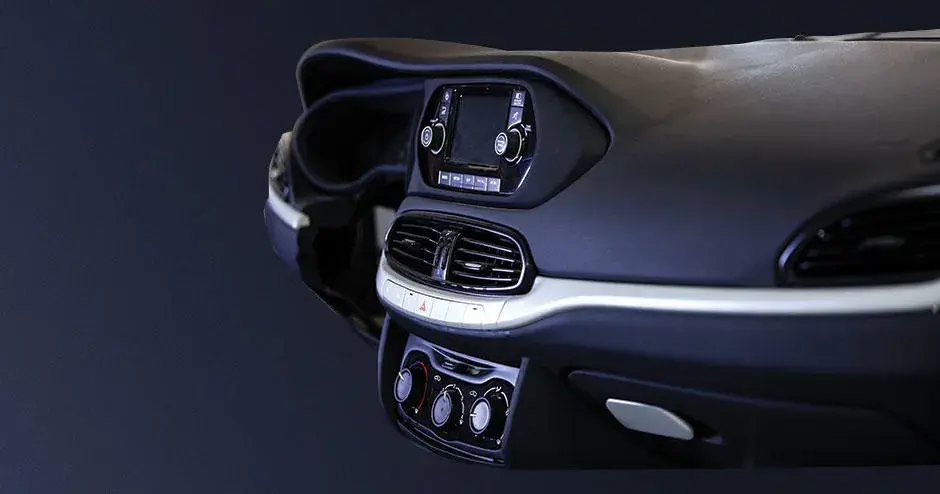 tablero negro sin volante