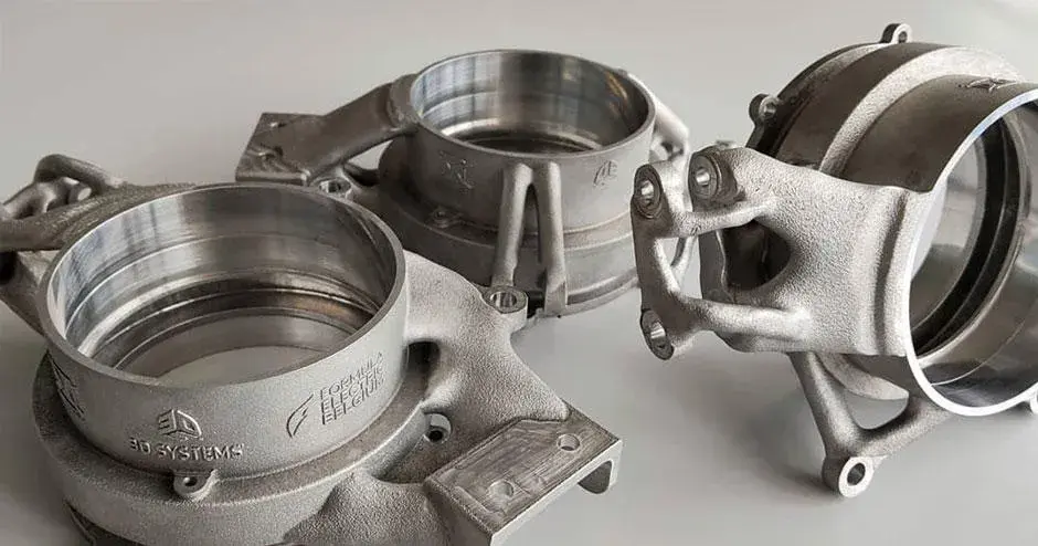 Miniatura de componentes estructurales de metal para automovilismo