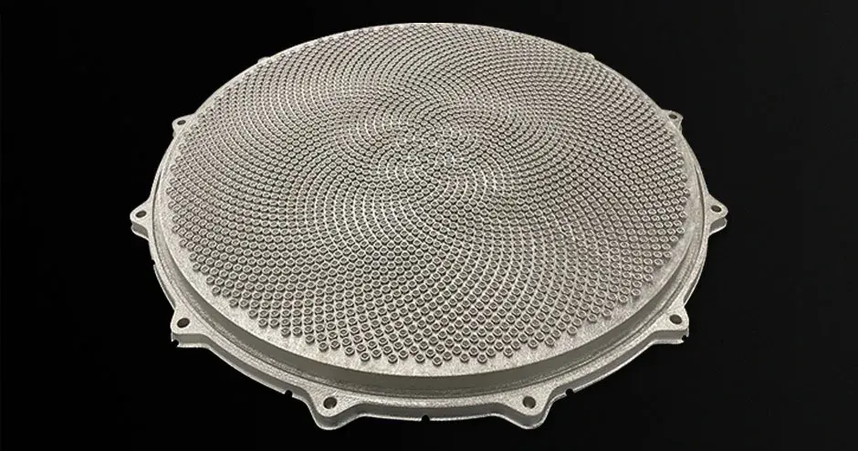 Ducha de semiconductores impresa en 3D